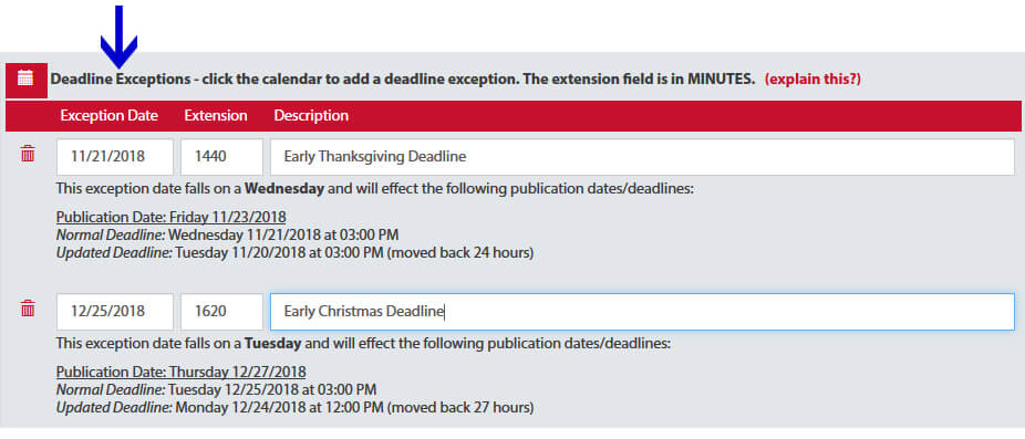 Adportal Early Deadline Screenshot